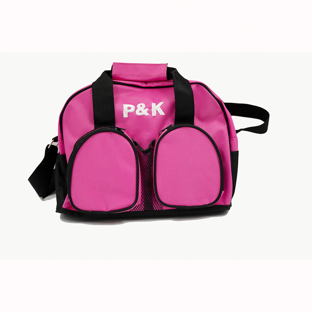 P & K Pferdepflege-Set Werkzeugset Pferd Putzset in Pink in praktischer Tasche  – Alles für die optimale Pflege Ihres Pferdes