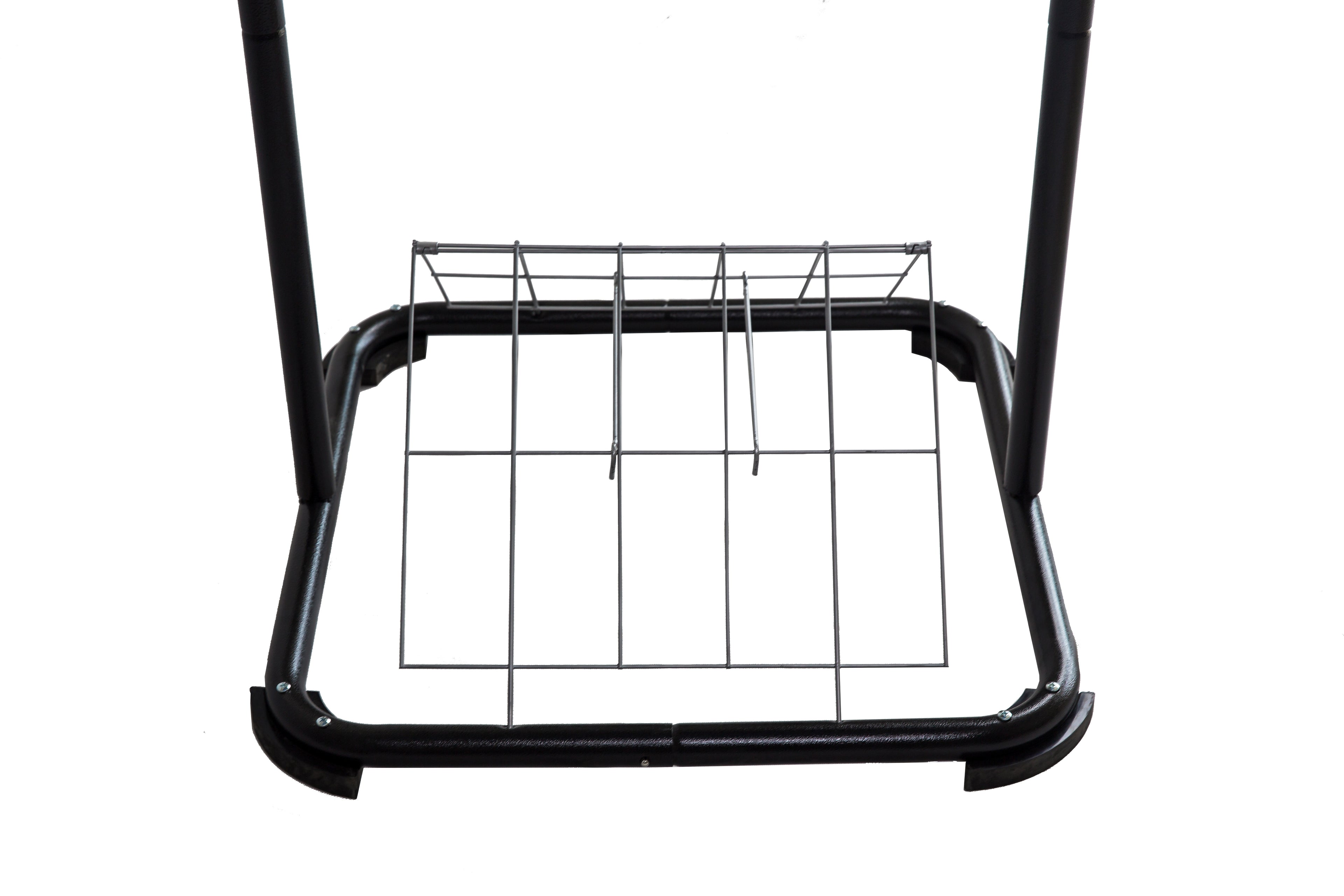 P & K 3-Stufiges Sattelregal schwarz Sattel Rack 3-Tier Ständer – Pferd & Pony Sattelhalter für optimale Aufbewahrung