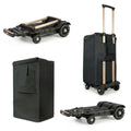Faltbare Sackkarre mit Tasche – 4 Räder Gepäckwagen & Transportkarre