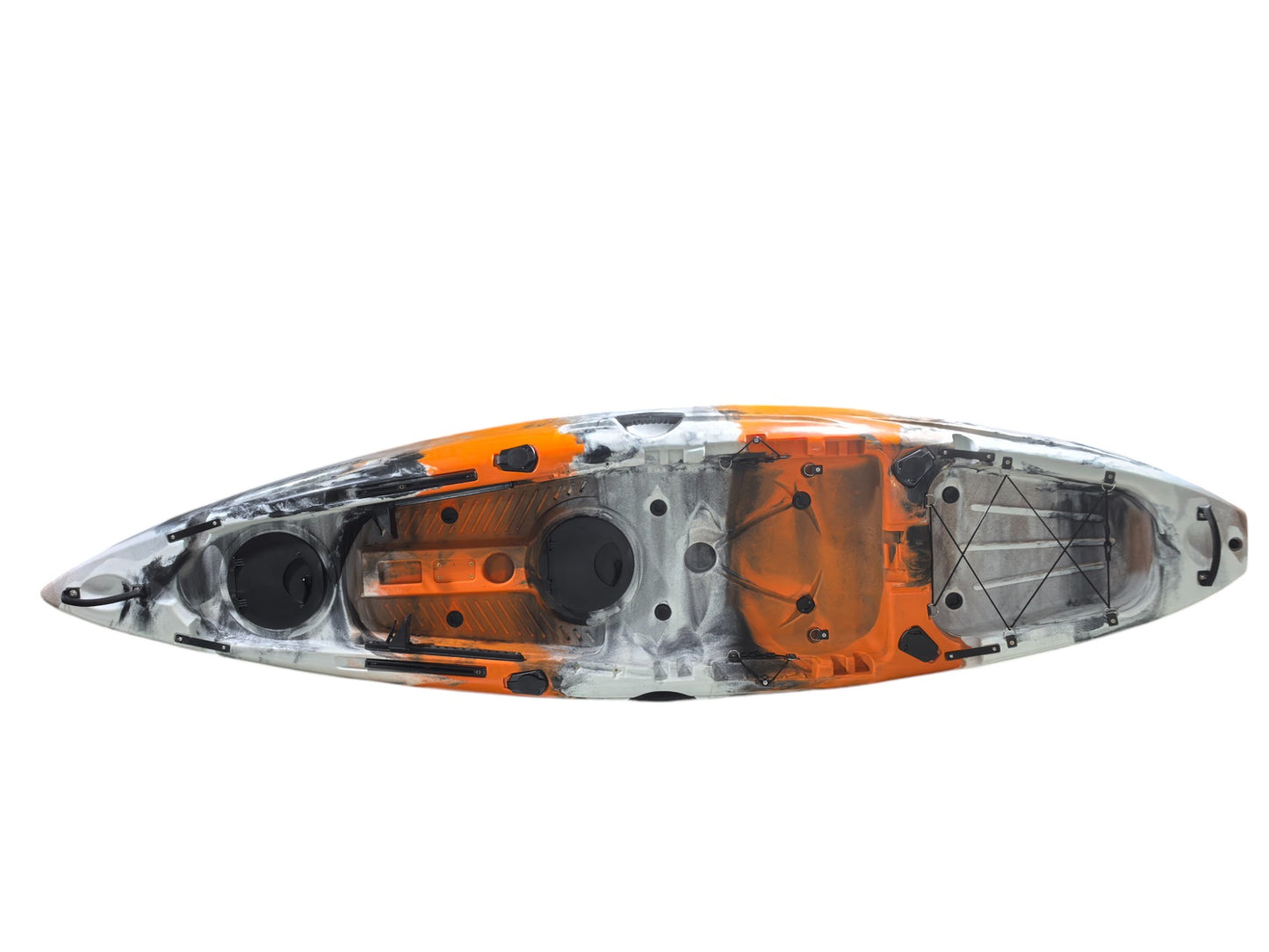 Ein-Sitz-Kajak im Set – mit Spritzdecke & Paddel