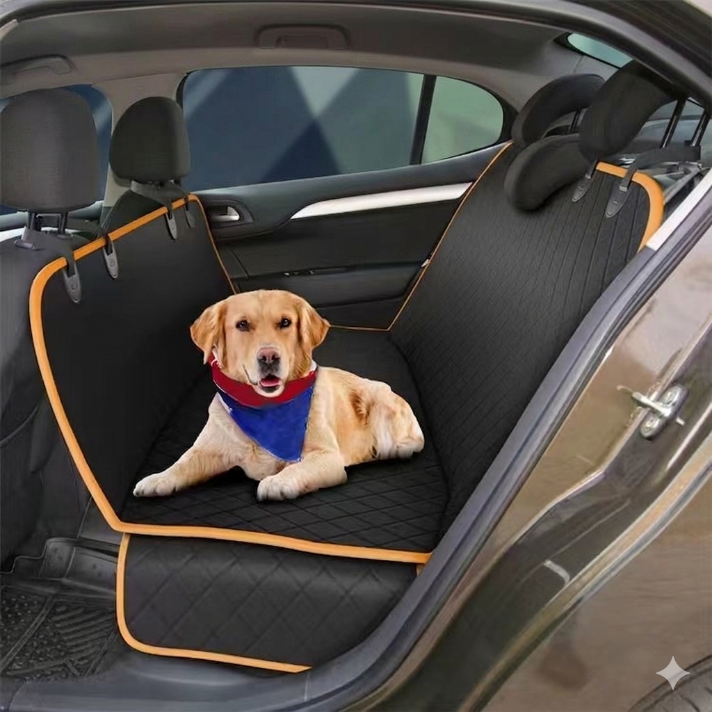 Hunde-Autoschondecke – Wasserfester Rücksitz-Schutz