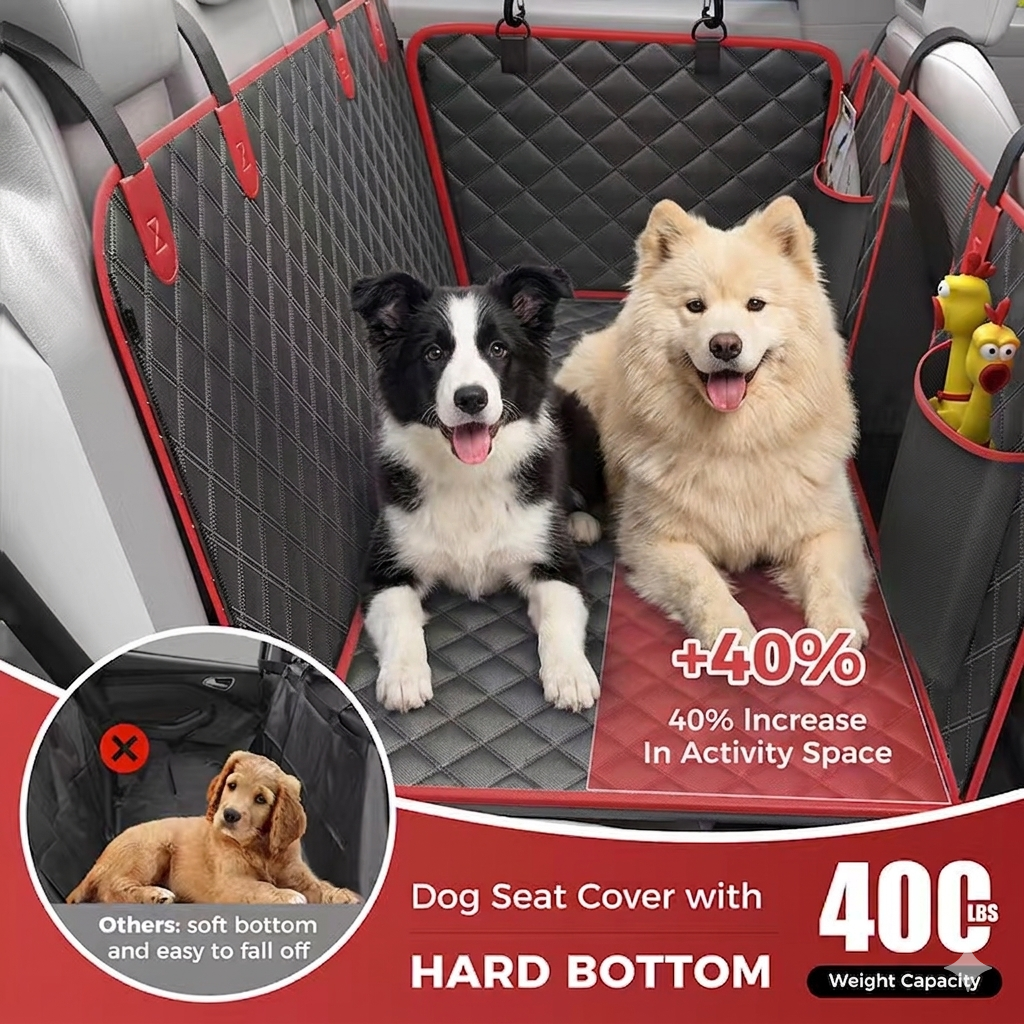 Hunde-Autoschondecke – Wasserfeste Rücksitzbank-Schutzmatte, XXL