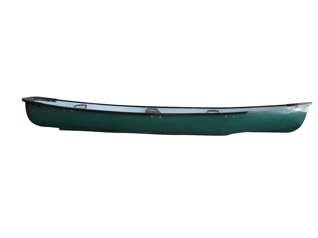 Kanu Kajak Kanadier Sampan mit 3 Sitzen in Grün