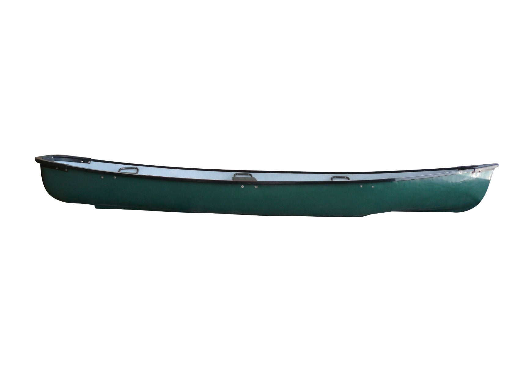 Kanu Kajak Kanadier Sampan mit 3 Sitzen in Grün